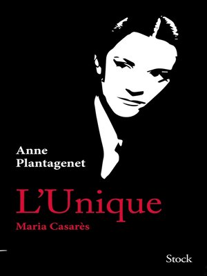 cover image of L'Unique. Maria Casarès